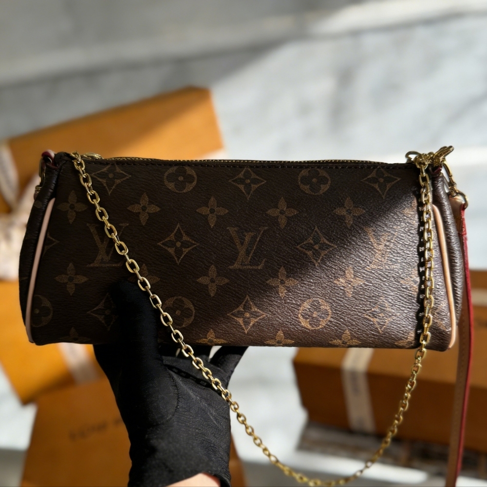<AUTHENTIC>Louis Vuitton Papillon Trunk Shoulder Bag - Picture 4 of 6